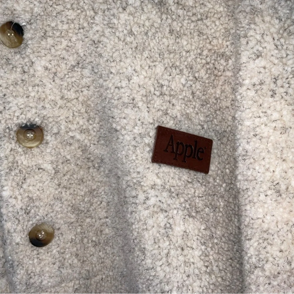 Sportsmaster Club Collection Apple logo Sherpa Pullover | Size L | Made in USA